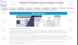 
							         Siemens TIA-Portal - INTACS Industrial Training								  
							    