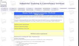 
							         Siemens TIA Portal software - INTACS Industrial Training								  
							    