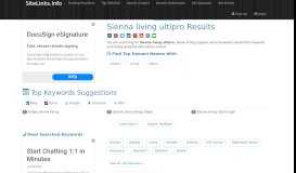 
							         Sienna living ultipro Results For Websites Listing - SiteLinks.Info								  
							    