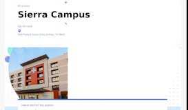 
							         Sierra Campus - The Hospitals of Providence | El Paso, TX								  
							    