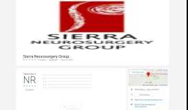 
							         Sierra Neurosurgery Group reviews | Doctors at 5590 Kietzke Ln ...								  
							    