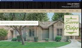 
							         Sierra Ridge - Apartments in Clovis, CA								  
							    