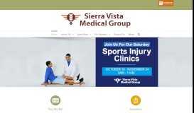 
							         Sierra Vista Medical Group								  
							    