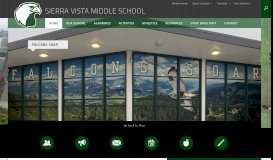 
							         Sierra Vista Middle / Homepage - Covina-Valley Unified School District								  
							    