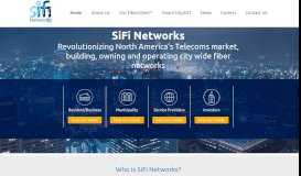 
							         SiFi Networks								  
							    
