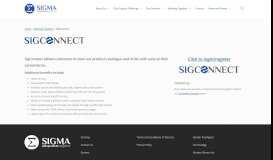 
							         SigConnect - Sigma PLC - Sigma Pharmaceuticals Plc								  
							    