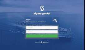 
							         SIGMA Portal								  
							    