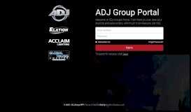
							         Sign In - ADJ Business Partner Portal								  
							    