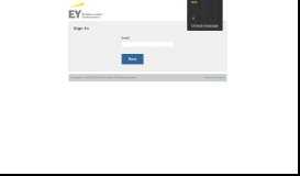 
							         Sign In - EY Client Portal								  
							    