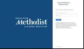 
							         Sign In - Houston Methodist								  
							    