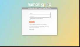 
							         Sign In - HumanGood								  
							    