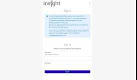 
							         Sign in | Insight - Symplicity								  
							    