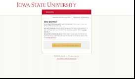 
							         Sign In - Iowa State University Scholarships								  
							    