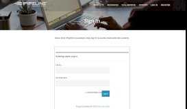 
							         Sign In – iPipeline Customer Portal								  
							    