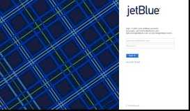 
							         Sign In | JetBlue								  
							    