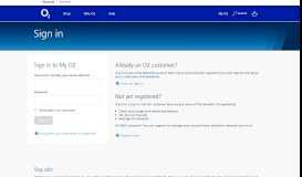 
							         Sign in - O2 | Accounts | Sign in | View bills , balances and emails in ...								  
							    