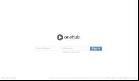 
							         Sign In - Onehub								  
							    