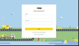 
							         Sign in - RAA								  
							    