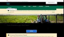 
							         Sign In / Sign Up - Farmers.gov								  
							    