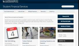 
							         Sign In | Student Financial Services | Case Western Reserve University								  
							    