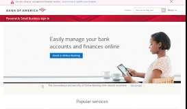 
							         Sign in to Bank of America Online & Mobile Banking to ...								  
							    