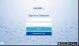
							         Sign in to ClassLink								  
							    