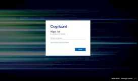 
							         Sign in to Cognizant - Office 365								  
							    