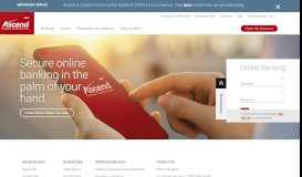 
							         Sign in to online banking | Ascend Federal Credit Union								  
							    