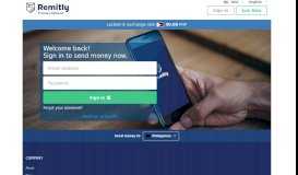 
							         Sign in to start sending money - USA - Remitly								  
							    