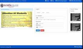 
							         Sign-in To Student Portal - Olympia College								  
							    