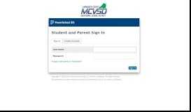 
							         Sign In to the PowerSchool Student and Parent Portal								  
							    