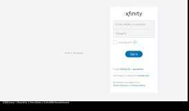 
							         Sign in to Xfinity - Xfinity - Login								  
							    