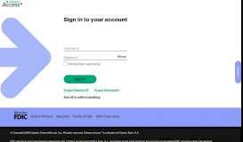 
							         Sign in to your account - Citizens Access								  
							    