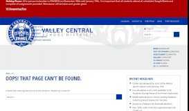 
							         Sign In - Valley Central School District								  
							    