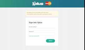 
							         Sign in - Vplus virtual prepaid MasterCard								  
							    