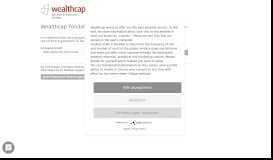 
							         Sign In Wealthcap Anlegerinformationen Portal								  
							    