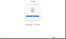 
							         Sign in with a different account - Sign in - Google Accounts								  
							    