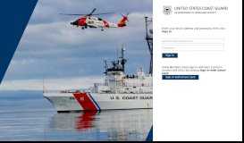 
							         Sign in with Smart Card - CG Portal - United States Coast Guard								  
							    