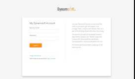 
							         Sign into your Account with Dynamsoft								  
							    