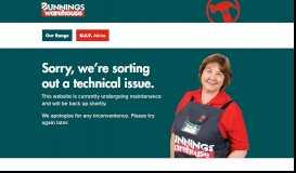 
							         Sign Up | Bunnings Warehouse								  
							    
