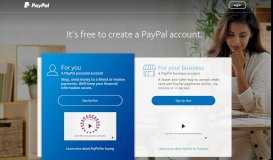 
							         Sign Up: Create a PayPal Account - PayPal Australia								  
							    