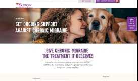 
							         Sign Up For More Information About BOTOX® Chronic Migraine								  
							    
