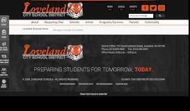 
							         Sign Up for News - Loveland Schools								  
							    