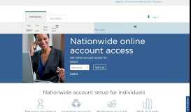 
							         Sign Up for Online Account Access – Nationwide								  
							    