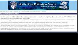 
							         Sign-up for PowerSchool Today! | North Nova Education Centre								  
							    