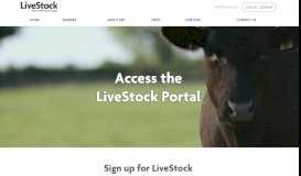 
							         Sign Up | LiveStock from ABP Food Group								  
							    