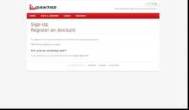 
							         Sign-Up - Qantas Online Training Portal								  
							    