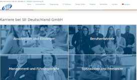 
							         SII Deutschland GmbH Karriere bei SII Deutschland GmbH								  
							    