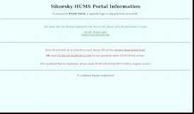 
							         Sikorsky HUMS Portal Information - Sikorsky360								  
							    