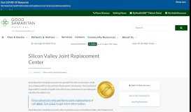 
							         Silicon Valley Joint Replacement | Good Samaritan Hospital								  
							    
